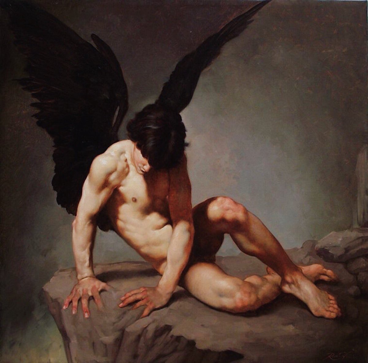 Fallen angels in art
