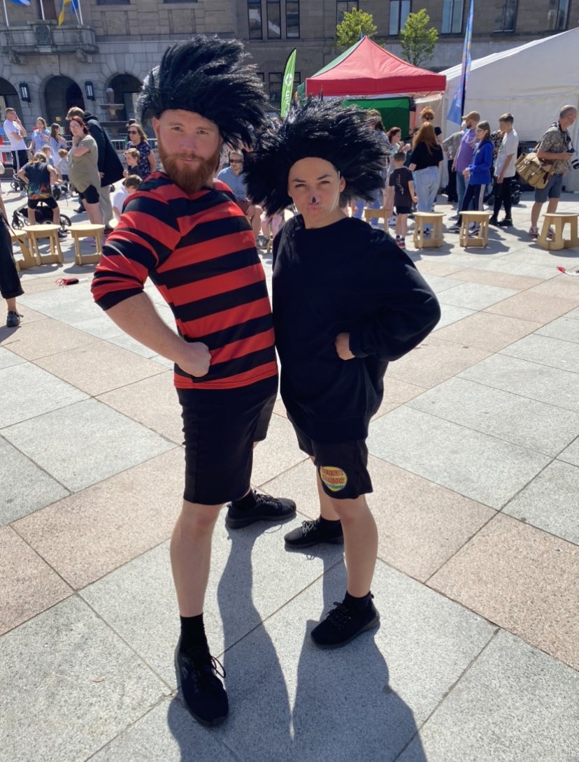 shapercaper's tweet photo. Weβre back at City Square today! 12.30pm and 1.45pm - see you there! π #ys2022 #DundeeSummerStreets https://t.co/IpXGoRnp7K