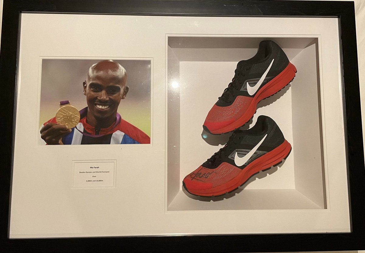 Kate_innovate's tweet photo. Win a pair of signed trainers by the legend @Mo_Farah and other awesome prizes. All funding critical clinical trials for @CureLeukaemia and supporting the @TheTour21 team. Giving hope to patients who need it. https://t.co/7E0JNwNAcb https://t.co/UWFUcEGLj4