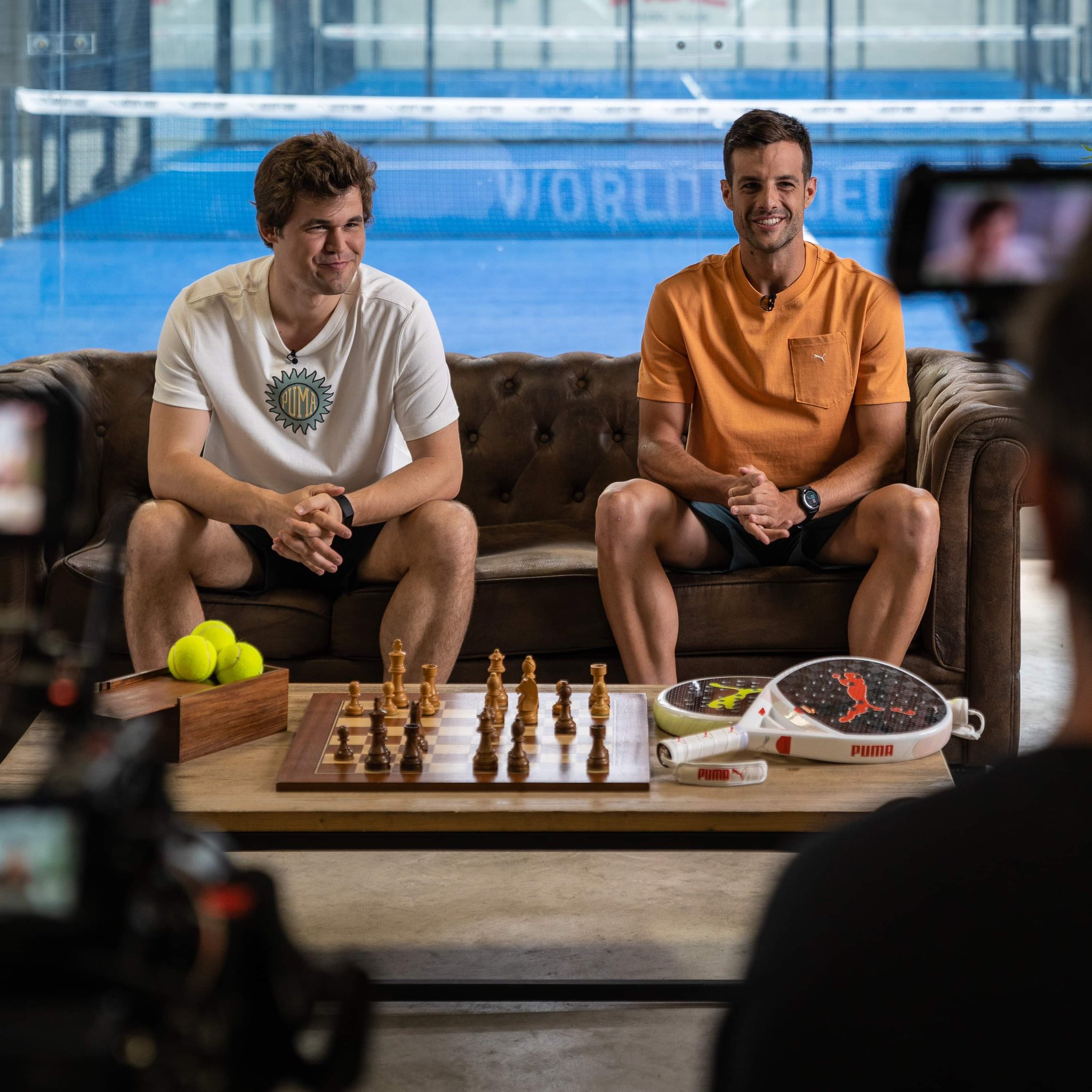 Magnus Carlsen on X: In the last year I have come to really enjoy playing  padel tennis. So when I got the chance to learn from the best I was  thrilled! Met