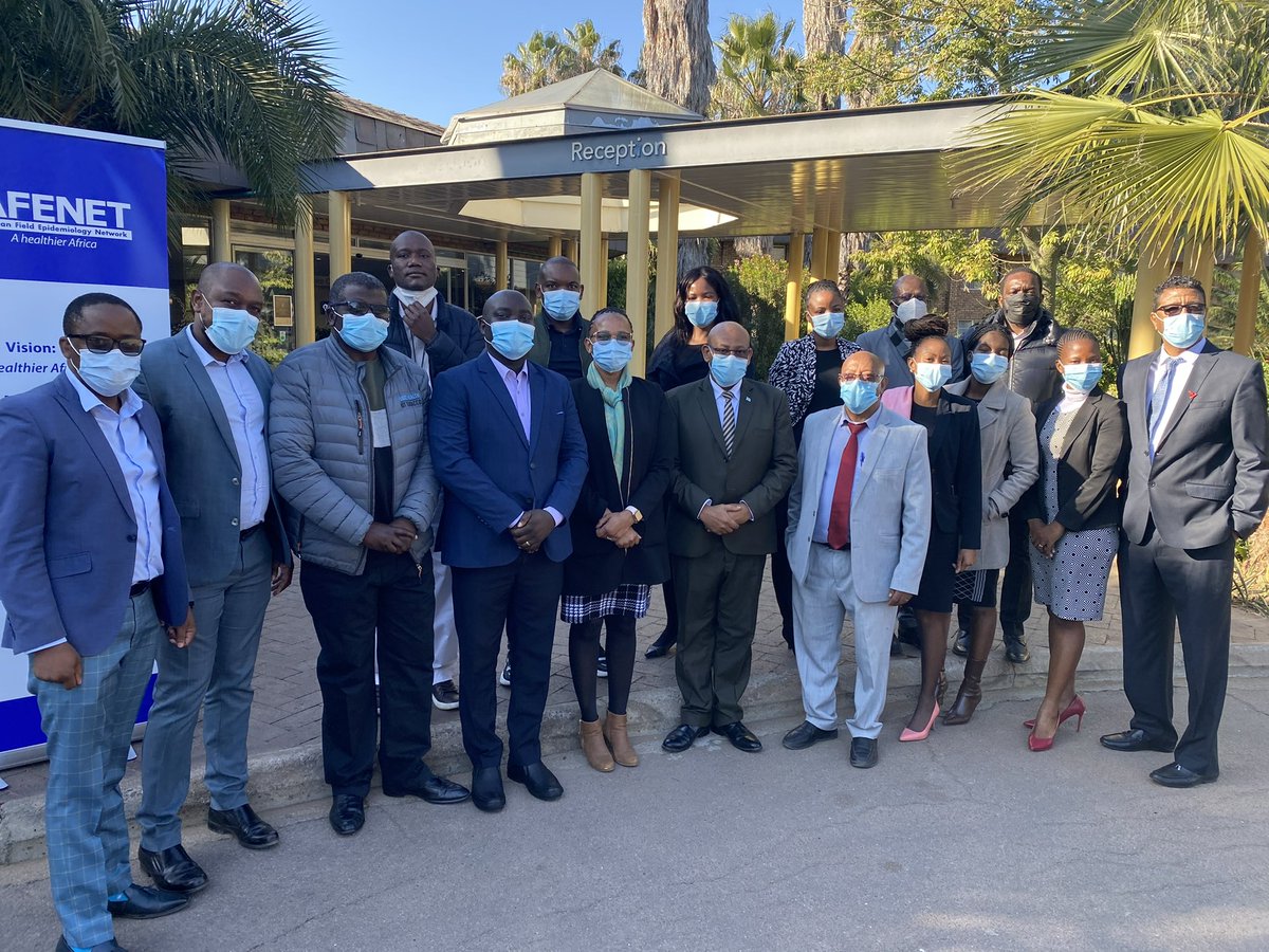 BW_FETP's tweet photo. @AFENETAfrica with funding from the @CDCgov in collaboration with the @MoHWBotswana successfully conducted a training of trainers workshop from July 11 - 15, 2022. This is in preparation for the launch of the 1st cohort of the #FrontlineFETP in Botswana. #Health #Security https://t.co/OAyZy6qALY