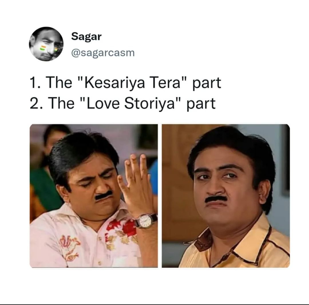 liliiesandlove's tweet photo. A small piece of elaichi can ruin the entire biryani.
#Kesariya https://t.co/RfqE8sRubG