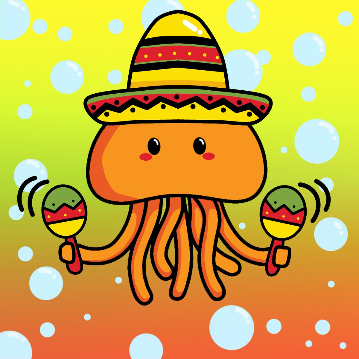 JellyFishVerse #155
Listed and ready to be adopted on opensea

🔸 Handmade
🔸1/1 single edition
🔸Polygon network (no gas fee)

Link:
opensea.io/collection/jel…

#nft #nfts #nftart #nftcomunity #nftindonesia #dropyournft #jellyfishverse