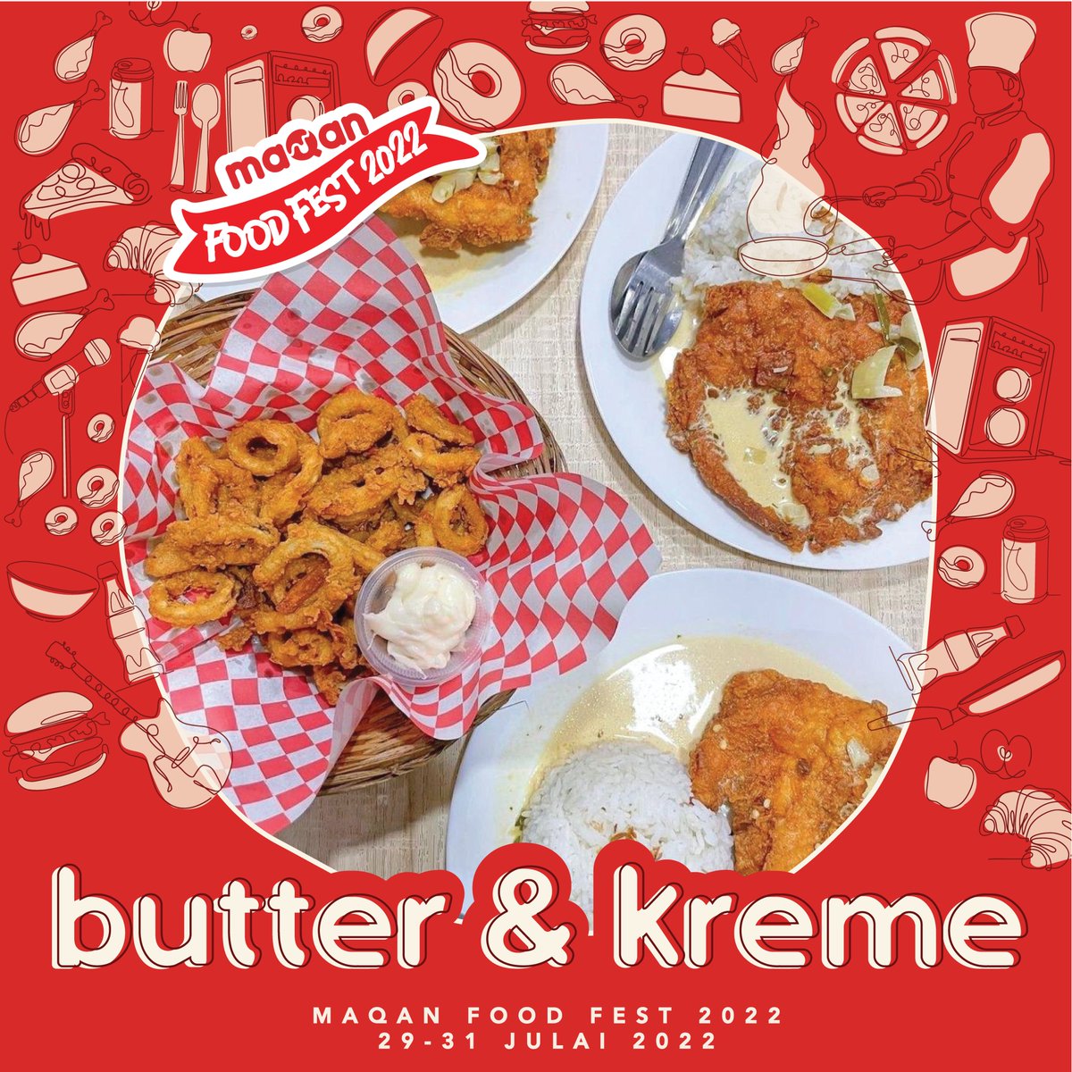 visitjohor_'s tweet photo. Nah, admin share-kan barisan vendor dekat MaQan Food Fest iaitu festival maqanan terbesar dekat Johor yang kini kembali memeriahkan dekat Angsana Johor Bahru Mall pada 29 Julai hingga 31 Julai 2022 ini🥳🤩 https://t.co/mbRfsyvptv