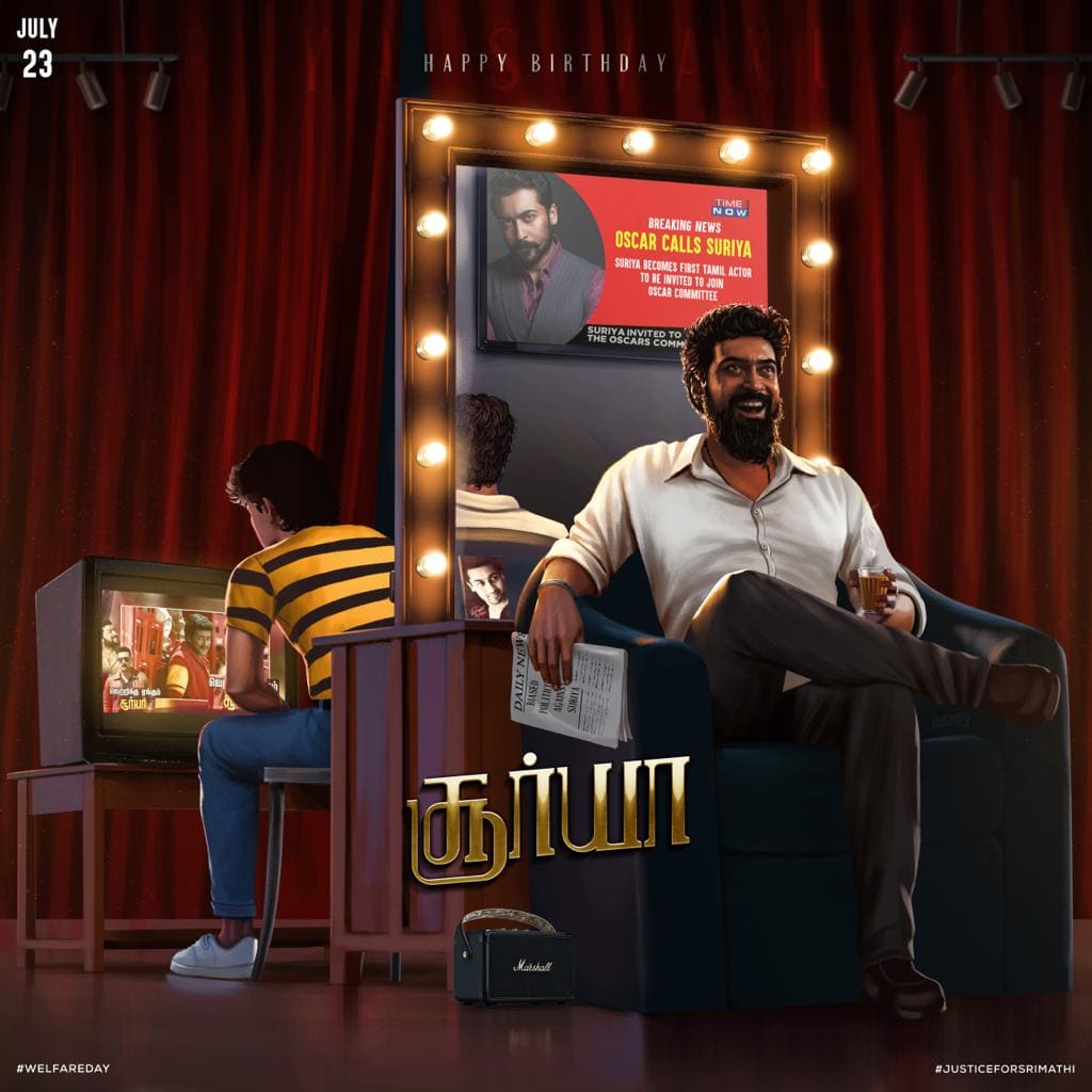 nameis_krishna's tweet photo. We love you Rolex. Advance happy birthday to you 🎂. Special common DP released.

Special wish to you @Suriya_offl

Design by @viyaki_s &amp; @a_dhinakarraja

#SuriyaBirthdayBashCDP 
#VaadiVaasal https://t.co/s4iFl0UvHt