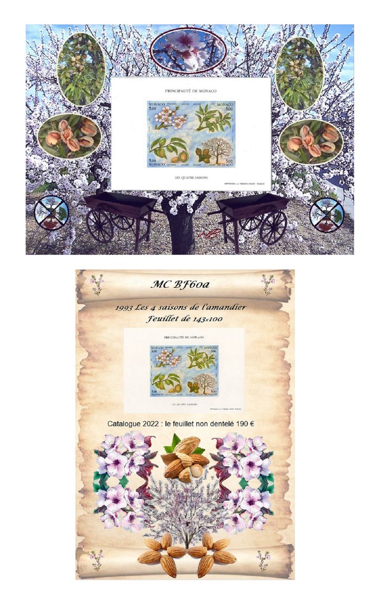 barbierjeanf's tweet photo. The 4 seasons of the almond tree, vintage luxury sheet, wall decoration
https://t.co/D1IdR00WHt
#almondblossoms #floralvisualart #digitalartprint #walldecor #uniquephotomontage #giftmenwomen #Monaco1993stamp #Vintageluxurysheet #artandcollectibles #birthdaygift #personalizedcard https://t.co/FaG5VD61Bc