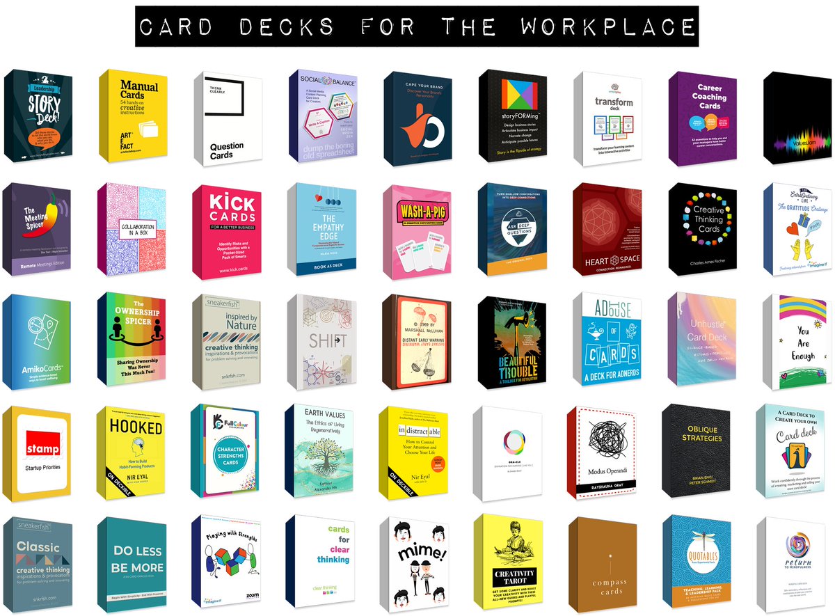NickKellet's tweet photo. #carddecks #workplace #enterprise #stsrtups #digitaldecks #digitalmedia #deckible #cardstock #ideation #strategy #coaching https://t.co/aZg7xbPbA2