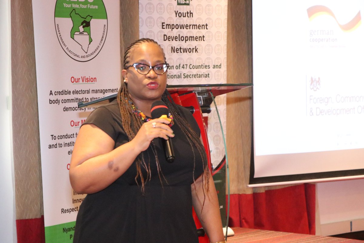 NYC_YouthVoice's tweet photo. "You have been enlightened to diseminate the information to the public,let's not put the lessons learnt into waste,let's go out and Educate the public on electoral process"~@UNDPKenya project manager~Jane Serwanga message to Youth VE participants.
#UchaguziWaAmani https://t.co/rRiSTLURqH