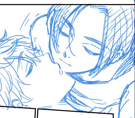 これは眠る🎍にキッス💋➰💕しようとしている🌾の、マイ武🍄の1コマ 