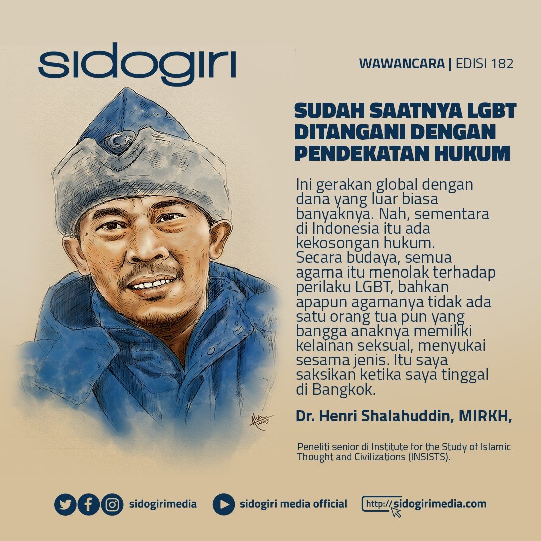 sidogirimedia's tweet photo. Perbincangan seputar LGBT kembali mengudara. Terlebih setelah Kedubes Inggris mengibarkan bendera LGBT pada 17 Mei lalu. Berbagai pihak pun langsung meluncurkan kecaman.

MUI bersama beberapa ormas Islam meminta agar pelaku LGBT dimasukkan sebagai tindakan pidana dalam RKUHP. https://t.co/fuX6mFsECM
