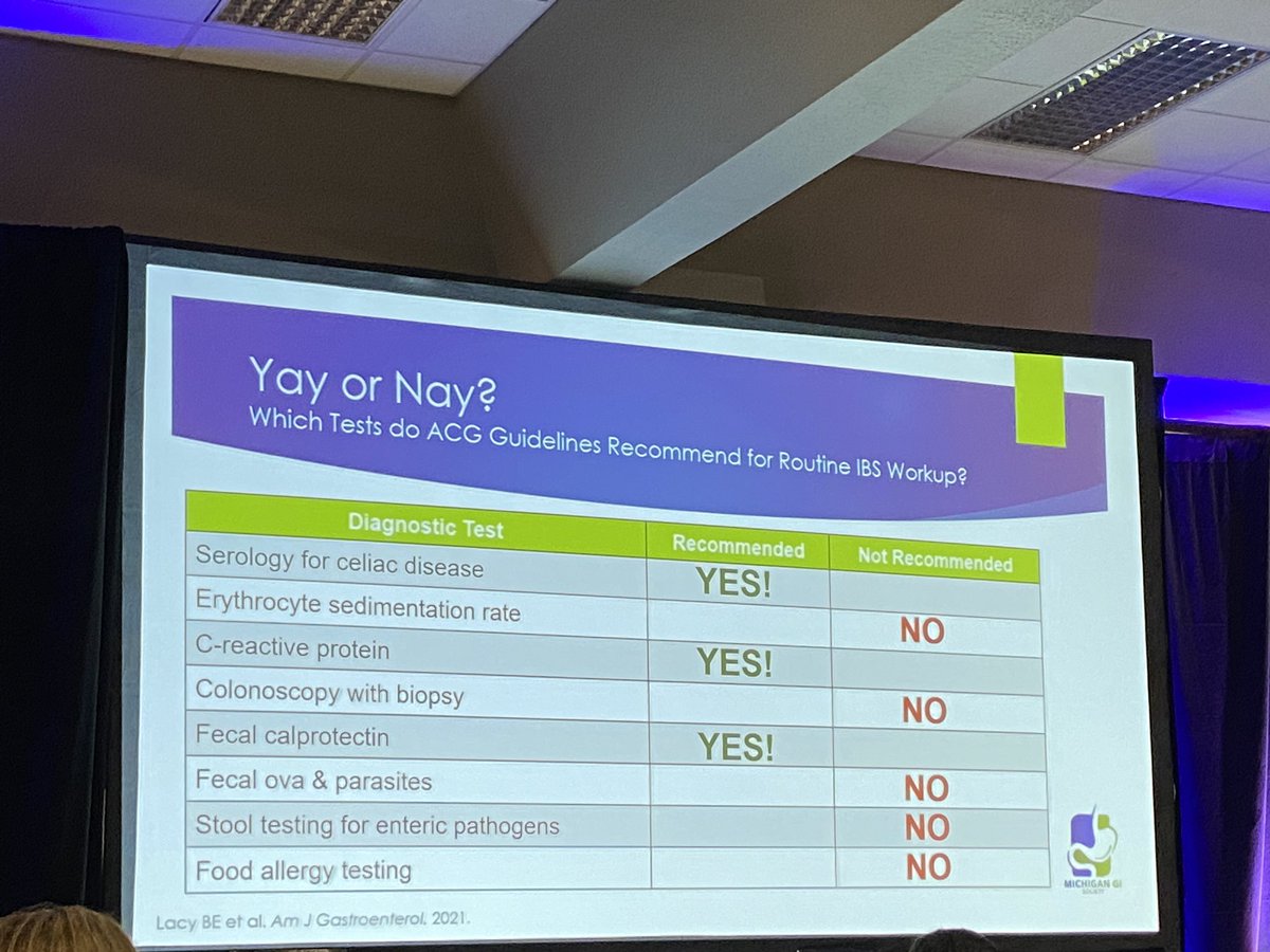 State of the art talk by <a href="/BrennanSpiegel/">Brennan Spiegel, MD, MSHS</a> discussing IBS! <a href="/MIGISociety/">Michigan GI Society</a> #GITwitter