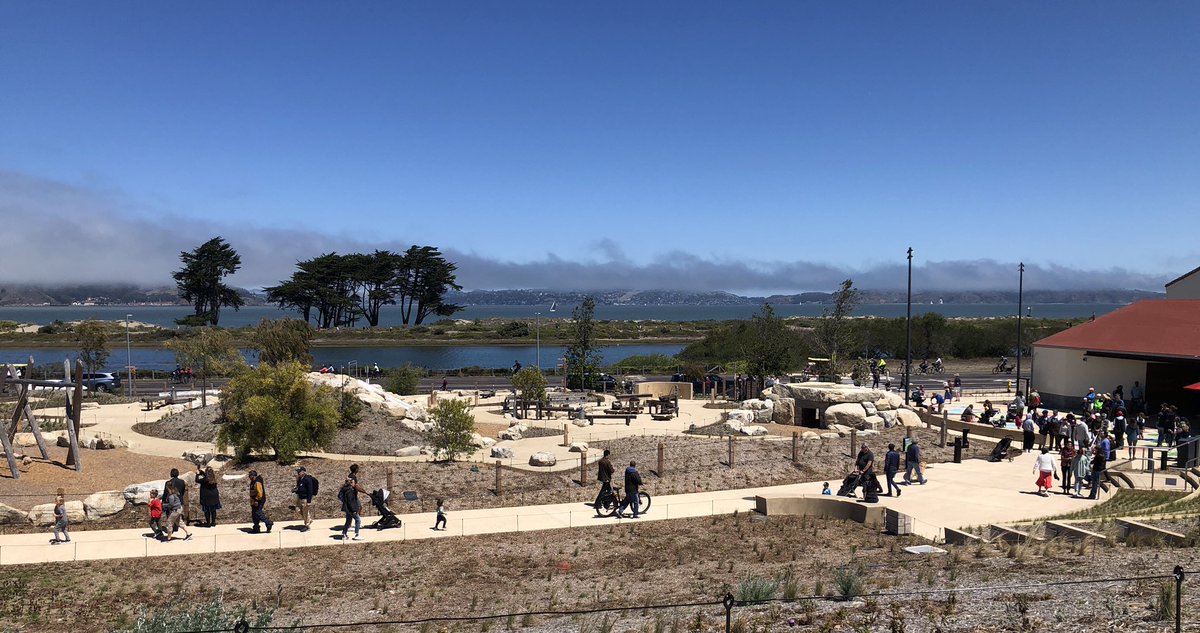 JCsupernova's tweet photo. New #nationalpark in #SanFrancisco opens today #free at the #PresidioTunnelTops #Presidio ##California https://t.co/hqUOfTuPYv