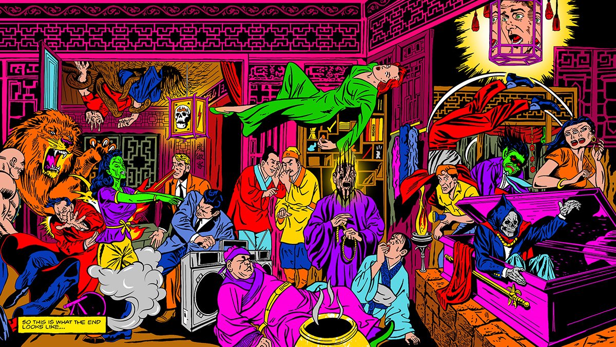 mojokoworld1's tweet photo. NEW WORK - Death in Chinatown - Available on FND https://t.co/dV0Mnu4sHi