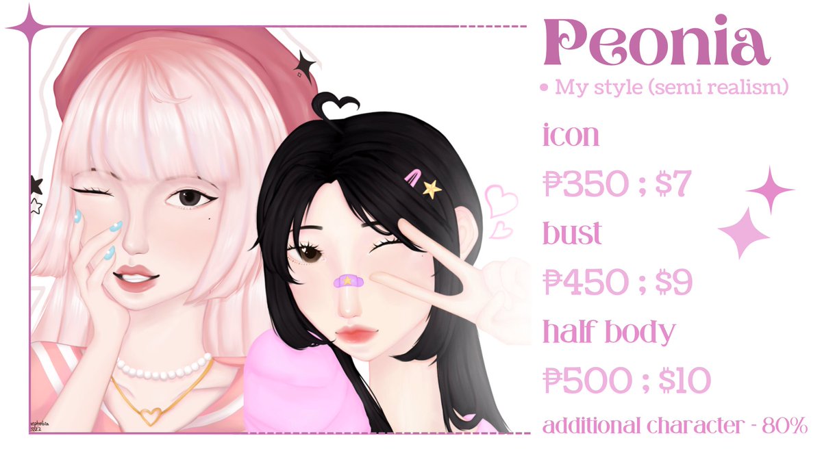 hpjs_'s tweet photo. Hii! My commissions are open <3. click here for more information: https://t.co/dOrCy9mcUl

#commissionsopen #artph #lookingforartist #lookingtocommission #ArtCommission https://t.co/IXYvFWjf0d