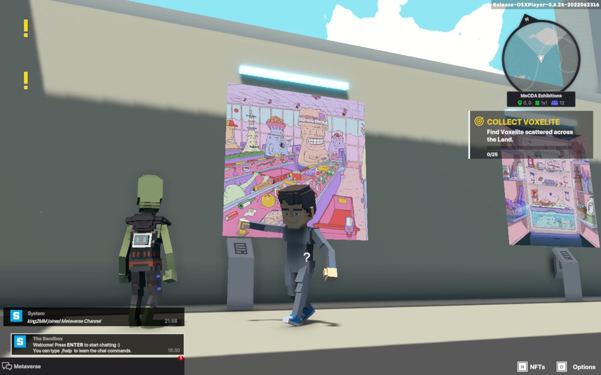 king2MM1's tweet photo. @TheSandboxGame @SuperRare I just participated in the #TheSandbox weekly contest for a chance to win 200 mSAND! I found the art piece, check out my screenshot below!
👇 https://t.co/C9GzxmqVxh