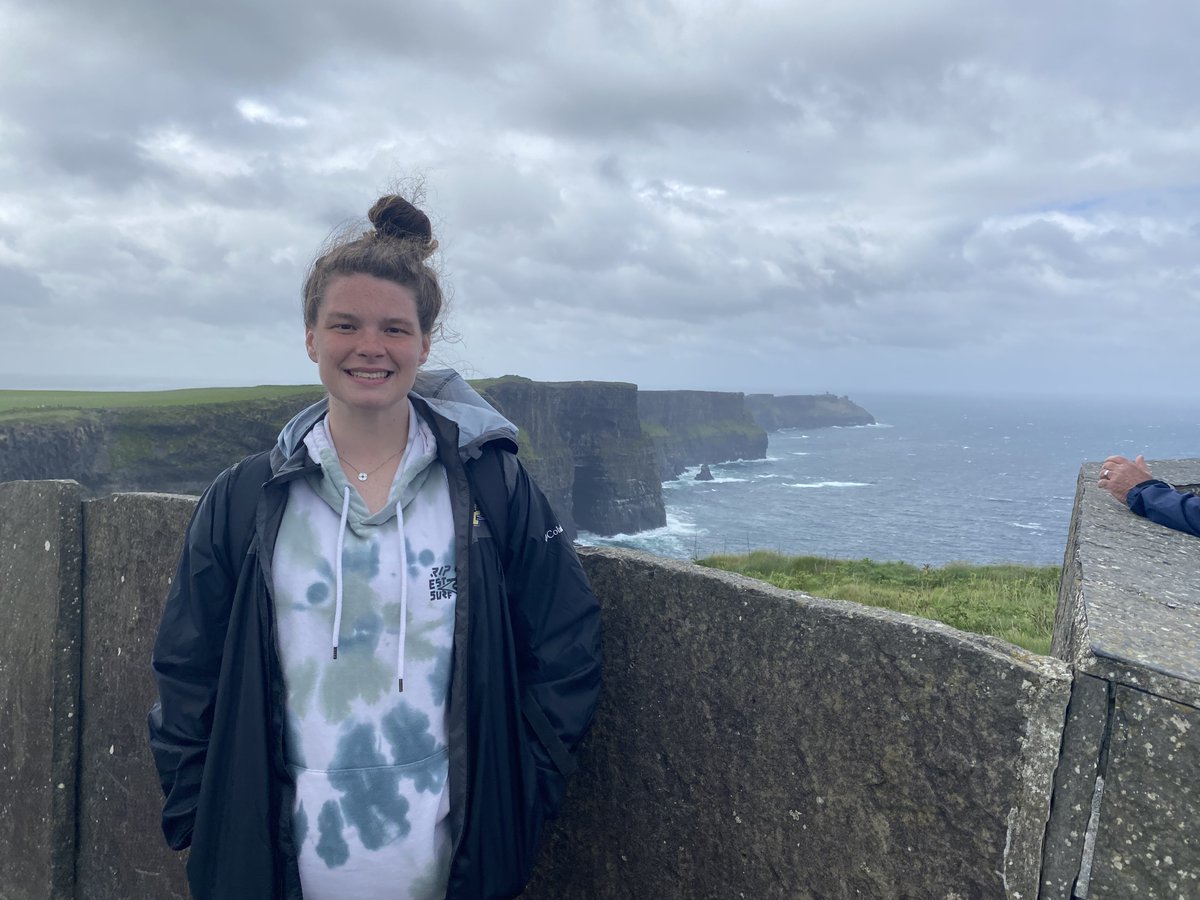 FerrumCollege's tweet photo. #FerrumCollege senior and #BooneHonorsProgram member Jess Bollinger ’23 recently studied abroad in both Italy and Ireland. She will attend the University of Westminster this fall as an exchange student.

Visit https://t.co/CQT4fRQ7se

#StudyAbroad #WomensLeadership https://t.co/MVFkqUV2cB