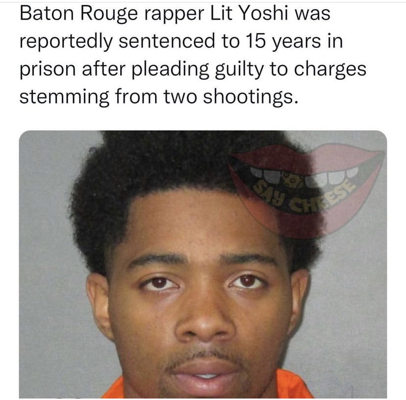 HipHopBuddha23's tweet photo. Fredo Bang Affiliate Lit Yoshi Sentenced To 15 Years In Prison!😤 https://t.co/q86jLh3wXy via @YouTube #fredobang #lityoshi https://t.co/q9w5YW72DU