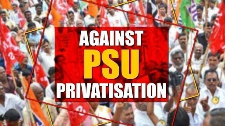 MadhuSu17469936's tweet photo. @SunilKu92687431 
@AibocKarnatka 
@fboioa_india 
Privatization of Public Sector Banks will have serious implications. Denies credit to SMEs, Agri. &amp; marginalized sections of society. HALT IT NOW!!!!!! https://t.co/Owq9uWvlyg