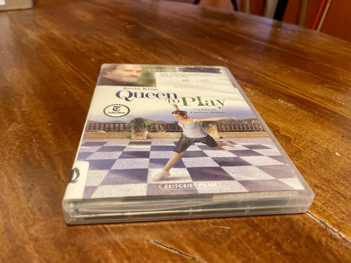 JenBeShip's tweet photo. Queen to Play (2009) Unrated - 1h 41m
#JenBeShipJBCollection
#JenniferBeals
#KevinKline
#SandrineBonnaire

https://t.co/FB2hKRKq7T https://t.co/jAxPBLre2P