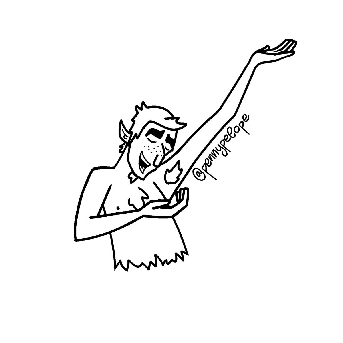 Faun friend is back and now he’s singing 🌈✨🌈