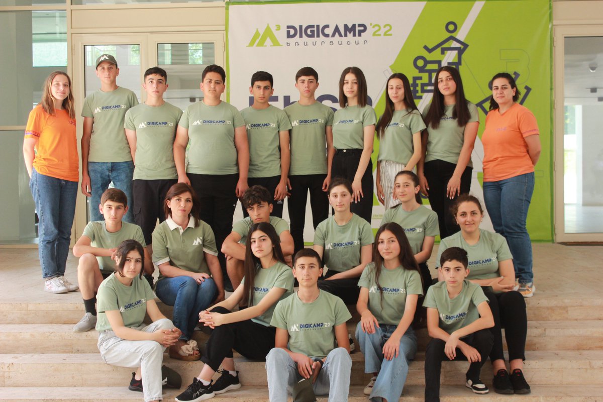 Armath_Labs's tweet photo. #DigiCamp Innovative Camp continues in Dilijan 💚
The title of the camp is "MIND-CULTURE-PHYSICAL EDUCATION" ✨
#Արմաթ #Armath #education #Armenia https://t.co/EsAujrsMid