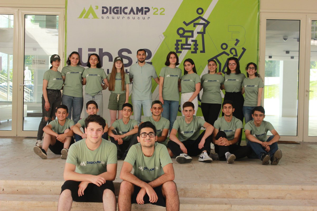 Armath_Labs's tweet photo. #DigiCamp Innovative Camp continues in Dilijan 💚
The title of the camp is "MIND-CULTURE-PHYSICAL EDUCATION" ✨
#Արմաթ #Armath #education #Armenia https://t.co/EsAujrsMid