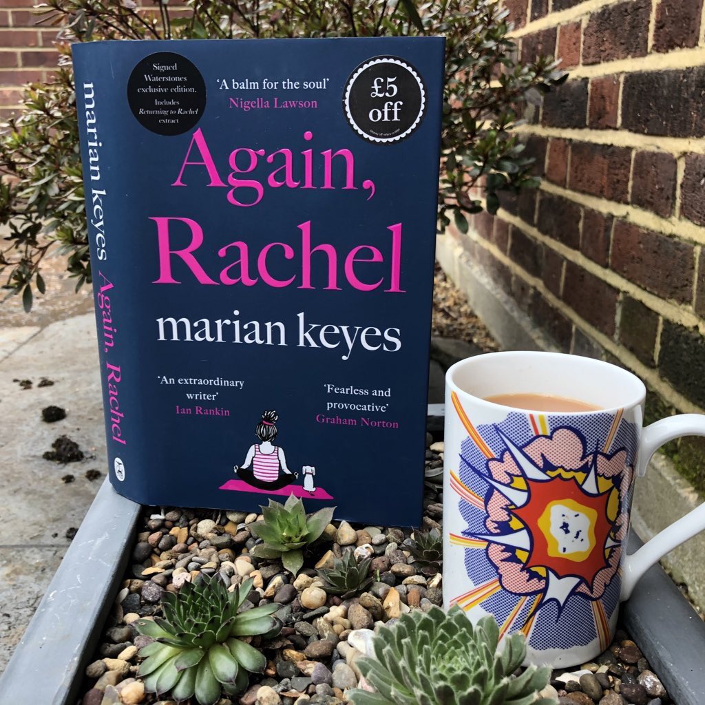 I’m sick and there’s a heatwave, so I’m breaking out the big guns: Again, Rachel by Marian Keyes #AgainRachel #MarianKeyes #amreading