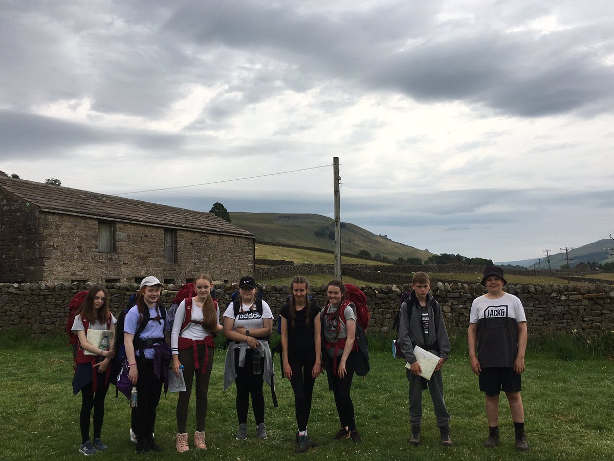 Day 2. A tired group, but organised! All set for today. Over cast but still very warm. <a href="/StHildsSchool/">St Hild's School</a> <a href="/DofENorth/">DofE North</a> <a href="/DofE/">The Duke of Edinburgh’s Award</a>