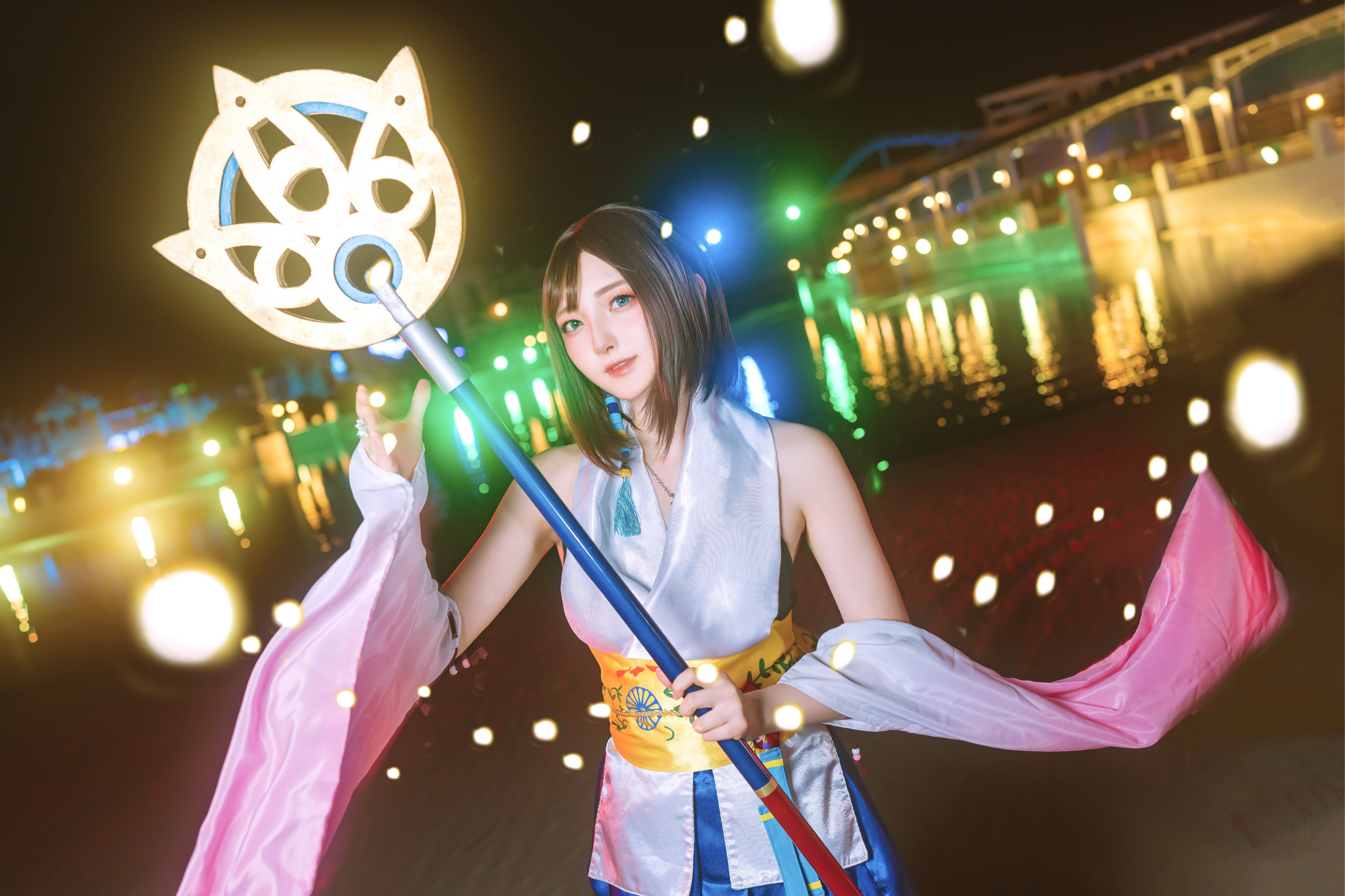 Cosplay Yuna Final Fantasy X