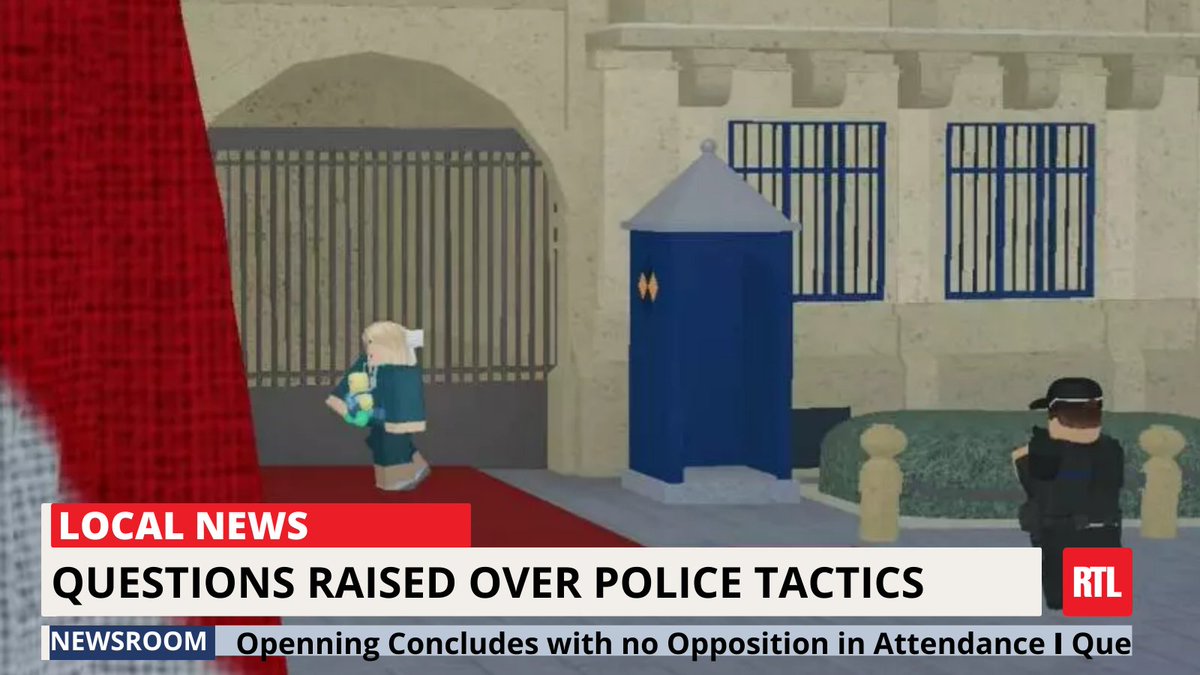 RBX_newsLU's tweet photo. Luxembourg Local News:

The brutality and tactics used by GDP officers is being questioned this evening, after uncalled for tactics were used against the kidnapper. Equipment to the likes of pepper spray and a whip were used, yet they still couldn't catch the kidnapper. https://t.co/zUMuVNcsrV