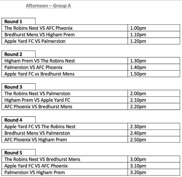 6 aside tournament today for the lads in the sunshine. Gotta love a pre season football tournament! 

Come On The Nest! ⚽️☀️