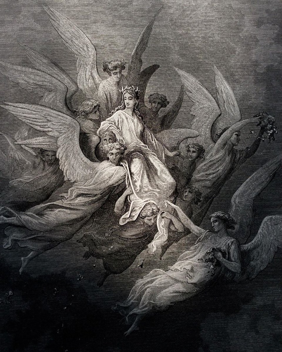 Beatrice, 1861, by Gustave Doré