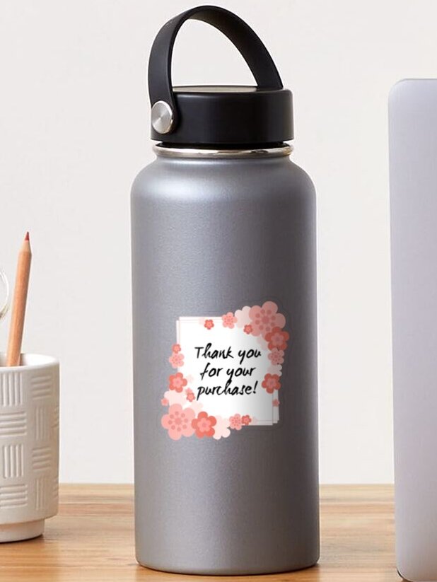 NeuDsigns's tweet image. Pretty "Thank You" sticker with Cherry Blossom for your dear customers!
3 types available.
Click on the link in each photo for a closer look.

#sticker #stickerlabel #packagingsticker #customsticker #thankyounote #thankyousticker #thankyou #PrintOnDemand #redbubble #redbubbleshop