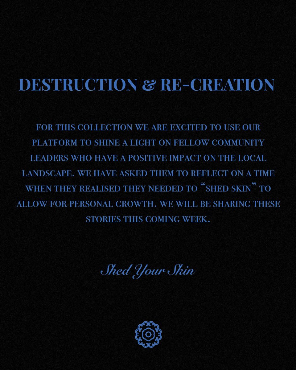 RaroRiche's tweet photo. Destruction &amp; Re-creation: Coming this week. 

The O’ Jacket, out now. 🐍 https://t.co/uWmCoseJ7X