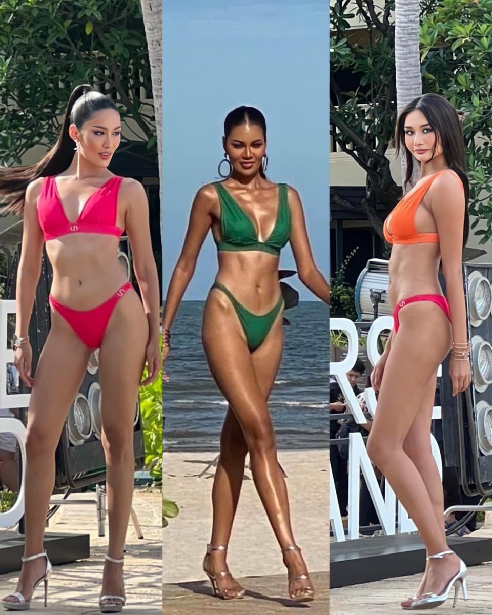 ipatte's tweet photo. จับไมค์ขิตหมดแต่เรื่องเดินกับหุ��นสู้ตาย #MissUniverseThailand2022 https://t.co/eniRb3iTHS