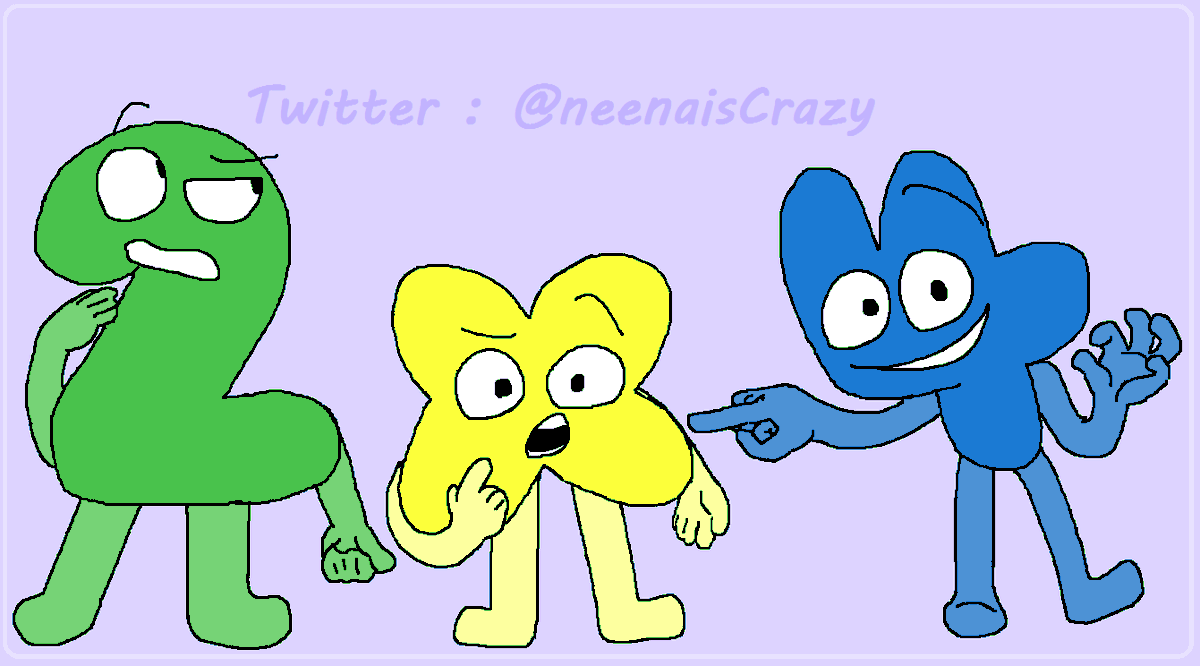 LA7YF0X's tweet photo. First time drawing Two, X and Four
#BFB #BFDI #TPOT #BATTLEFORBFB #BFBFour #BFBX #BFBTwo #BFB4 #BFB2 #TPOTTwo ( bro, too many hashtag lol ) https://t.co/oJsgaCFdH2