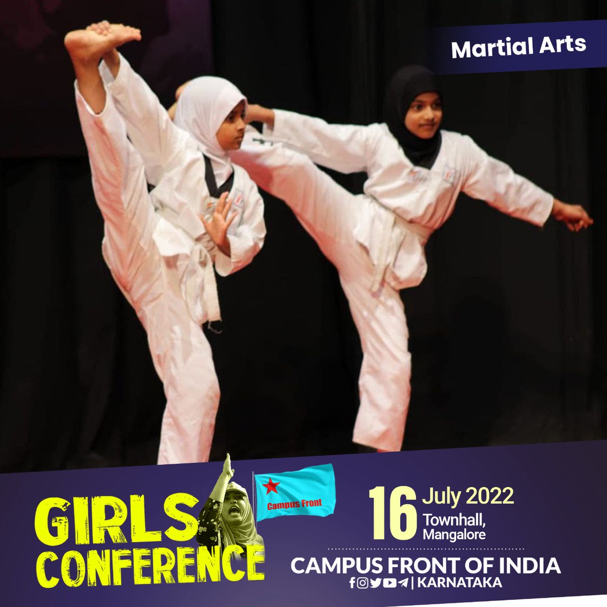CampusFrontKar's tweet photo. Glimpses of #GirlsConference

Ensure Freedom of Choice
Uphold Democratical Values 
1/3 https://t.co/JWokLl7oWp