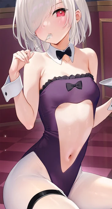 バニーガールをサボってばかりのわるいコ🐰 
