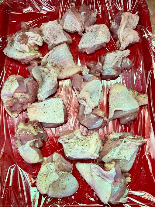 今日も鶏肉で夕飯作ったよ 