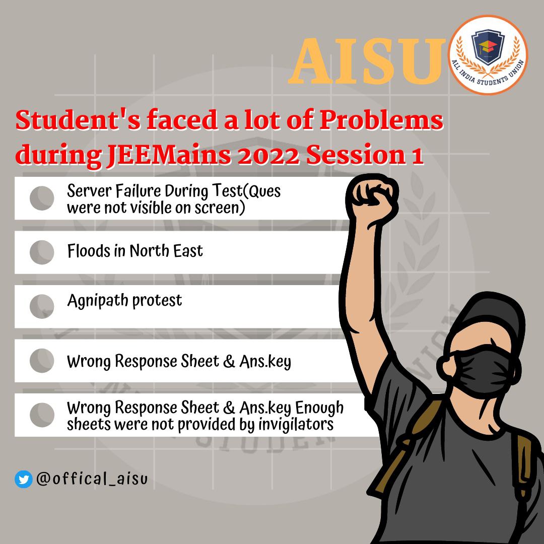Er_Pragyan_01's tweet photo. #JEEMains2022 Aspirants Pls Participate in Our FINAL MEGA TWITTER CAMPAIGN!!

➡️DATE: 17-July-2022, Sun
➡️TIME:  07:00 PM
➡️Hashtag: Will be Released soon. 
Everyone pls be Active, 
#JEEStudentsWantJustice 
#JEEMain2022 https://t.co/3ir9Xf7nq2