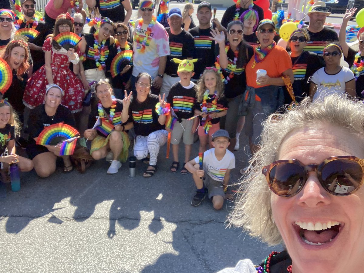 Now, -that- was a great town hall meeting! What a great turnout for #collingwood pride! Thank you to the organizers for a wonderful weekend!