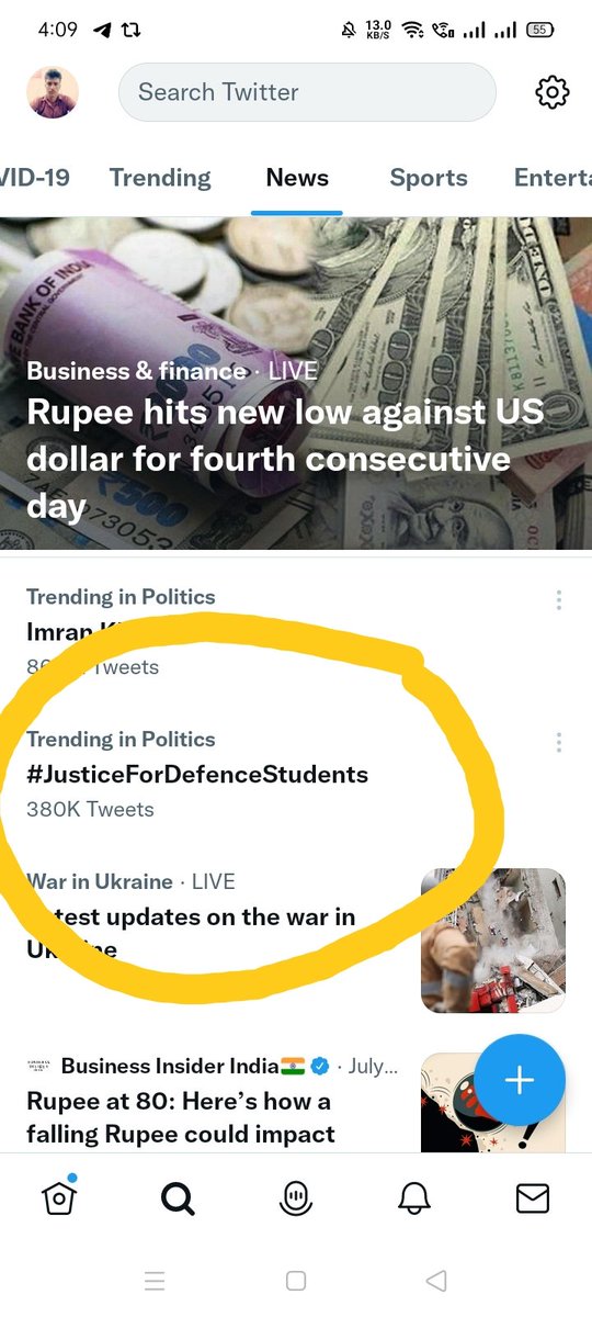 TejaGroup_021's tweet photo. Tranding 380k👏
#JusticeForDefenceStudents https://t.co/Grr7vdcpc6