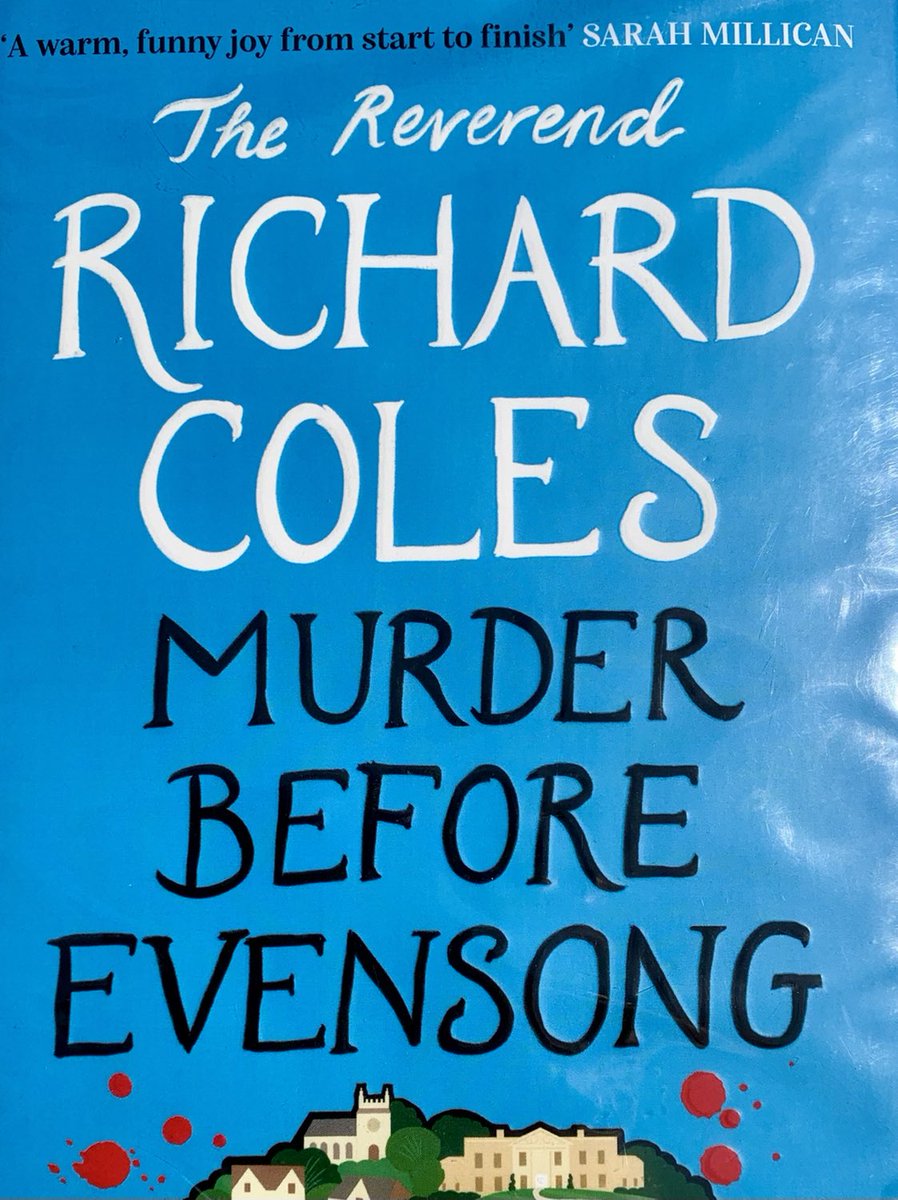Fun whodunnit that kept me guessing to the end 👏Midsomer Murders meets Vicar of Dibley.