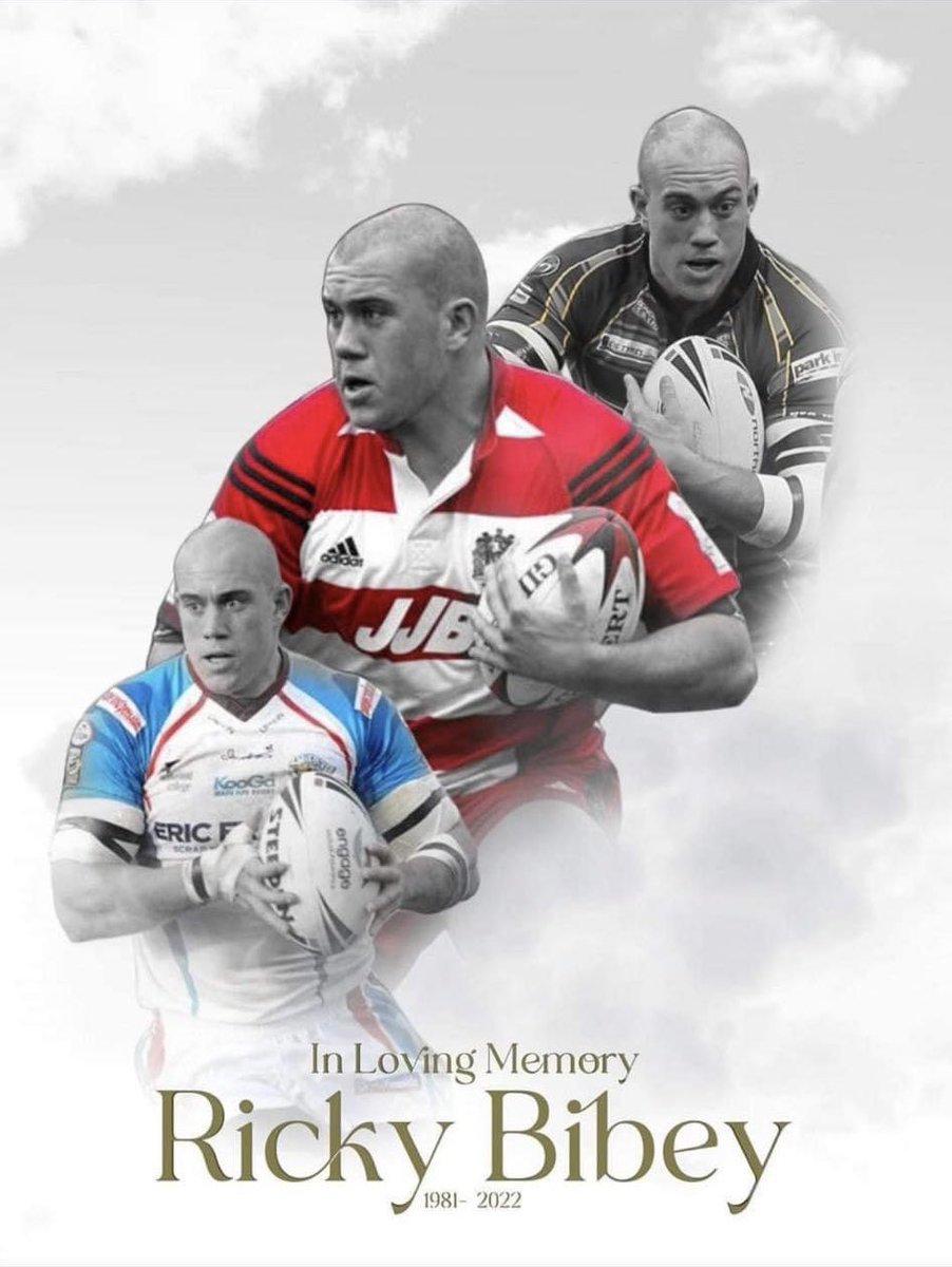 Saddened to hear the death of an old team mate this morning. Ricky was a larger than life character⚪️🔴

RIP Big Fella🕊xx