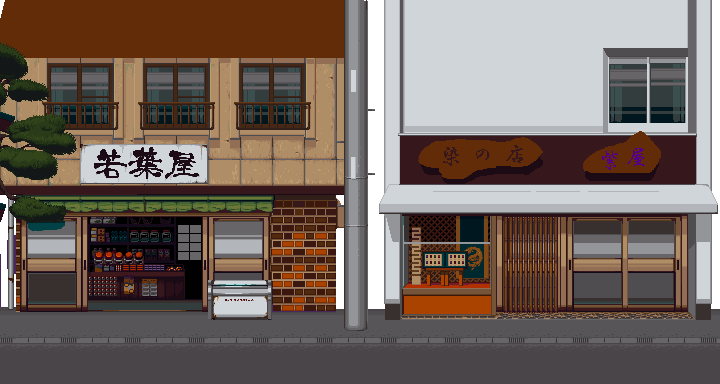 Nanadragon4's tweet photo. #プレミアムツクールデー  
#ドット絵 でサイドビュー＋トップビューのRPGを作れないかとあれやこれやと頑張ってます。
龍神おっさんもあれやこれやと頑張るかもしれません。
#pixelart #ツクールXP https://t.co/Mz2uvUKZ42