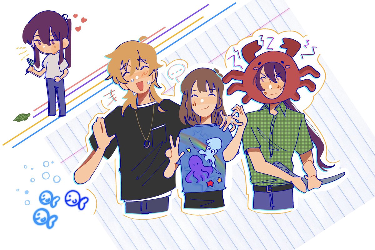 chickynessy's tweet photo. (#enstars) they’re so silly https://t.co/P5tS7qKmqm