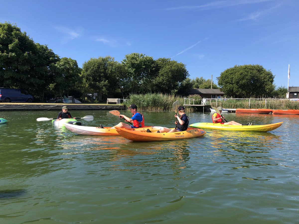 What a perfect day for paddling and messing about on the water. <a href="/SussexWing/">Sussex Wing</a>