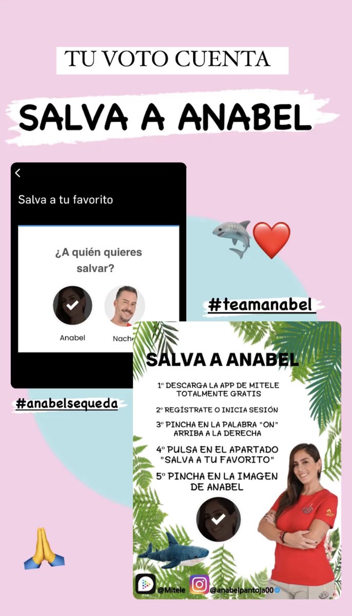 luciiaaa_ga's tweet photo. AHORA MÁS QUE NUNCA 🦈❤️🙌 #anabelsequeda #TeamAnabel https://t.co/Xr22HuBzVh