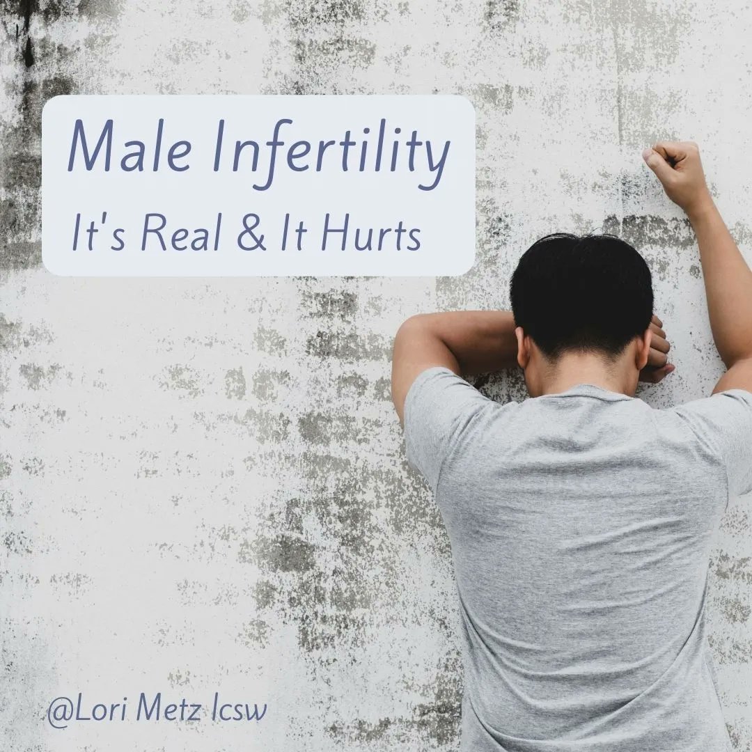 In my experience many men do not open up about the emotional impact that a #malefactorinfertility diagnosis can bring. Since a third of all unexplained #infertility is attributed to the male factor how do we not take what they are experiencing into account? 

Lori xO