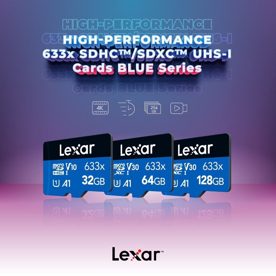 lexarmemory_bd's tweet image. Keep your Memories Alive!
Take a Lexar 633x MicroSD today

Available in-
✅ 32GB
✅ 64GB
✅ 128GB

🛒 Shop Now: globalbrandeshop.com/search/lexar%2…

#lexarmemory #LexarSDCard #lexarmicrosd